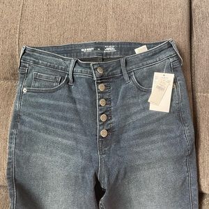 Old Navy extra high rise skinny jeans